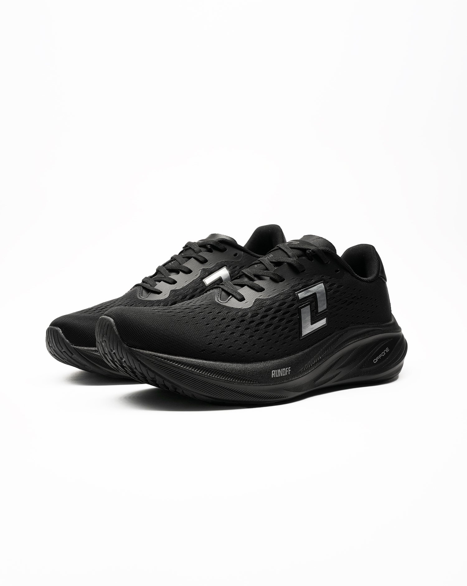 Zapatillas RunOff Origin All Black Running Hombre