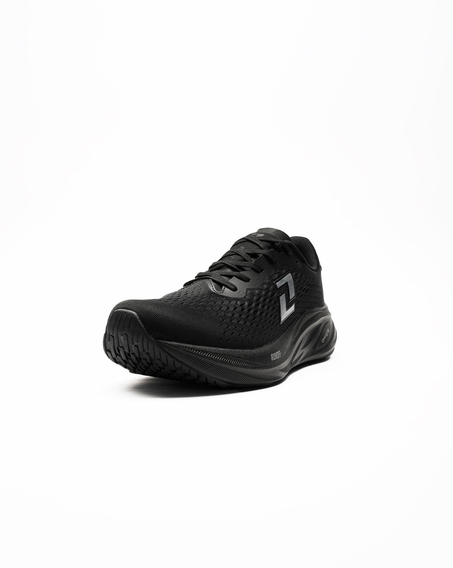 Zapatillas RunOff Origin All Black Running Hombre