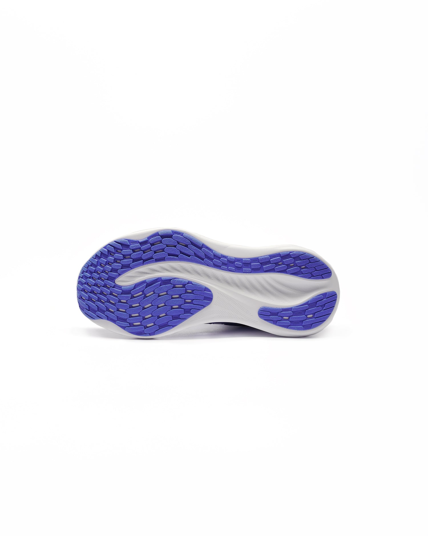 Suela de tenis de running Blue RunOff diseñada para asfalto y ciudad.