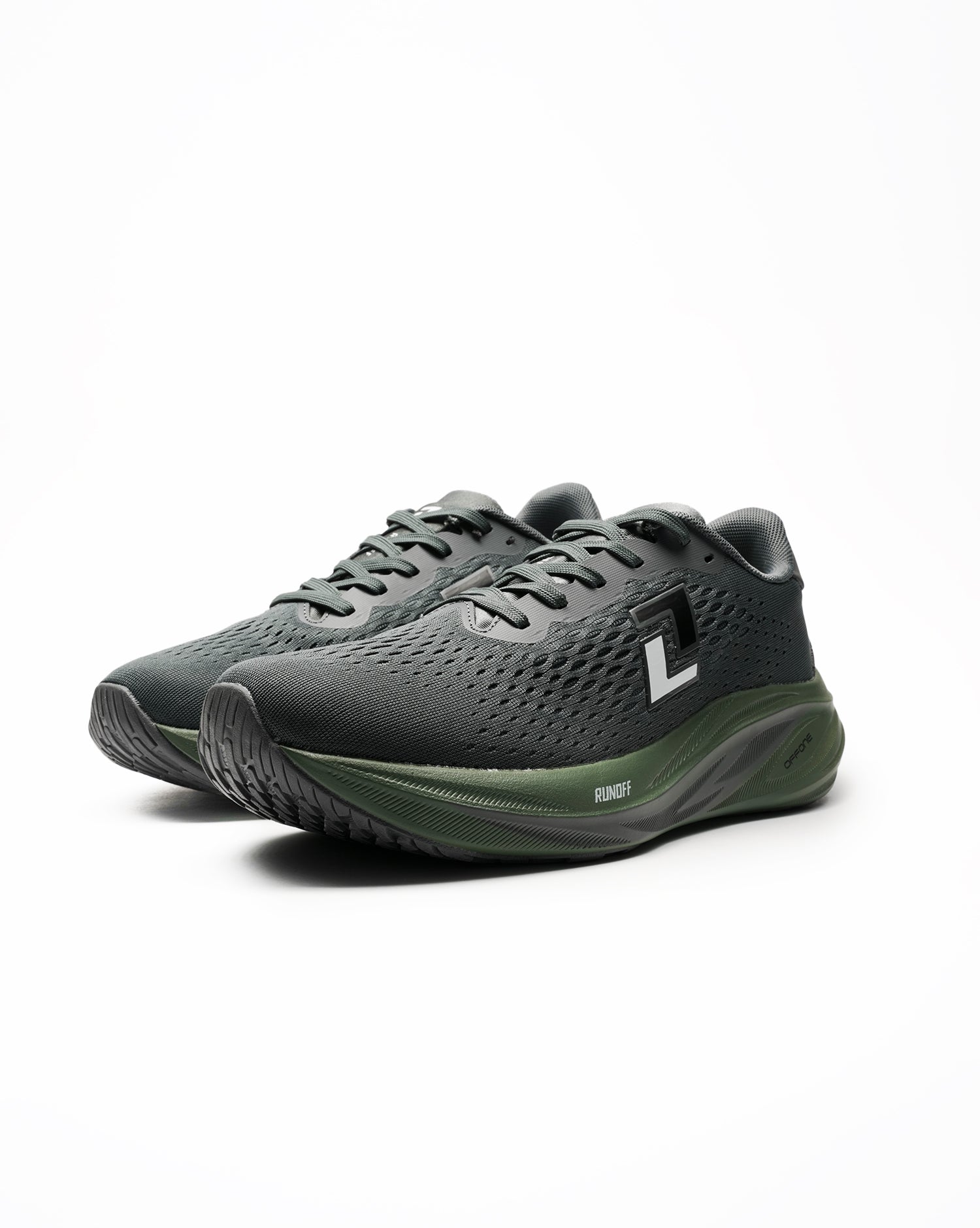 Zapatillas RunOff Origin Green Running Hombre
