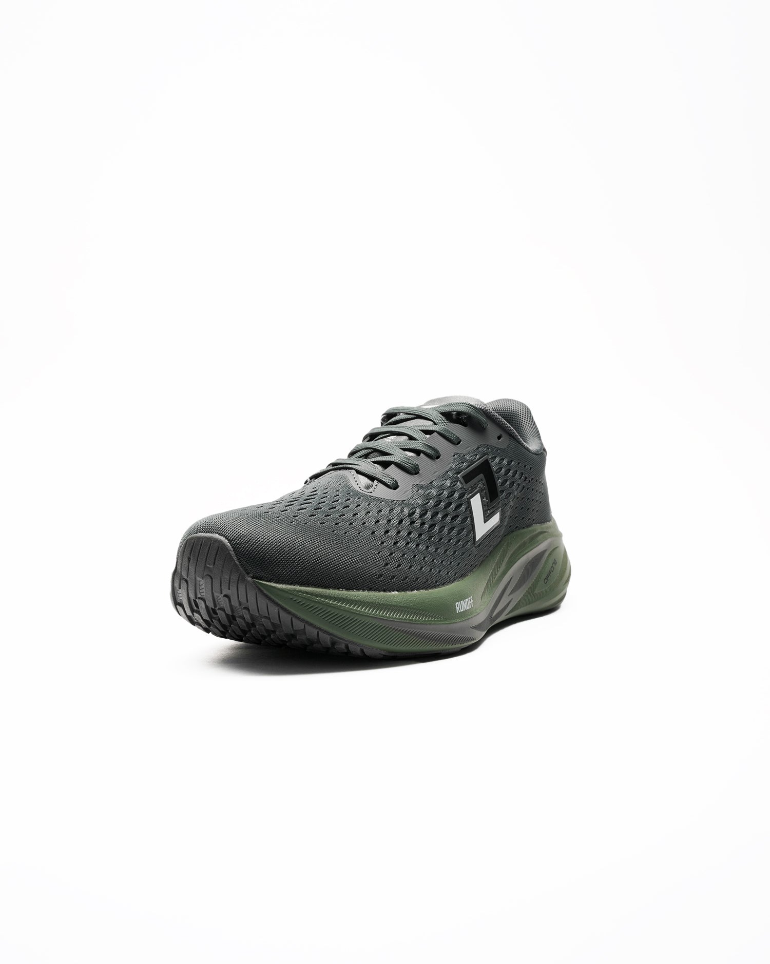 Zapatillas RunOff Origin Green Running Hombre