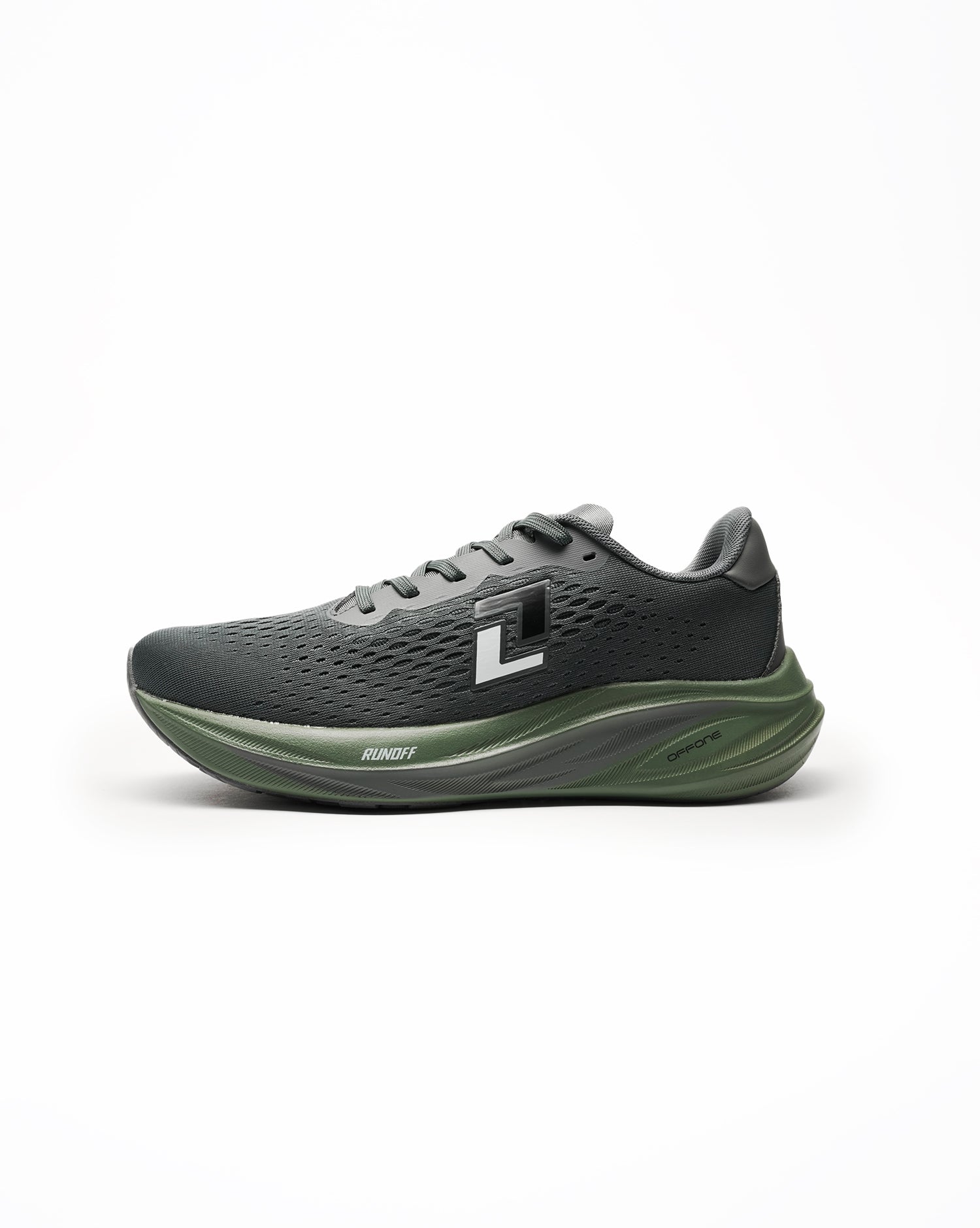 Zapatillas RunOff Origin Green Running Hombre