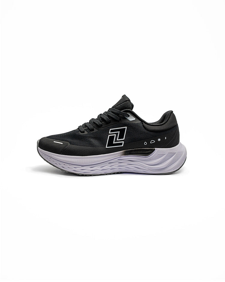 Perfil lateral tenis RunOff Pulse 1.0 Core hombre livianos.