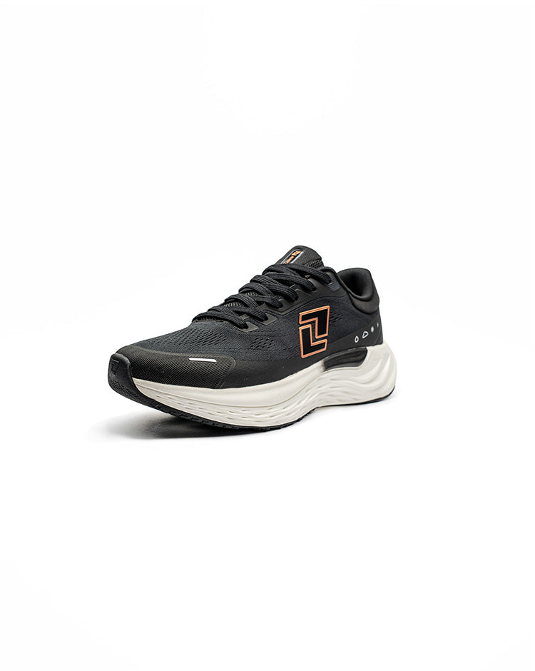 Frente de zapatos RunOff Pulse 1.0 Impact hombre malla fresca.