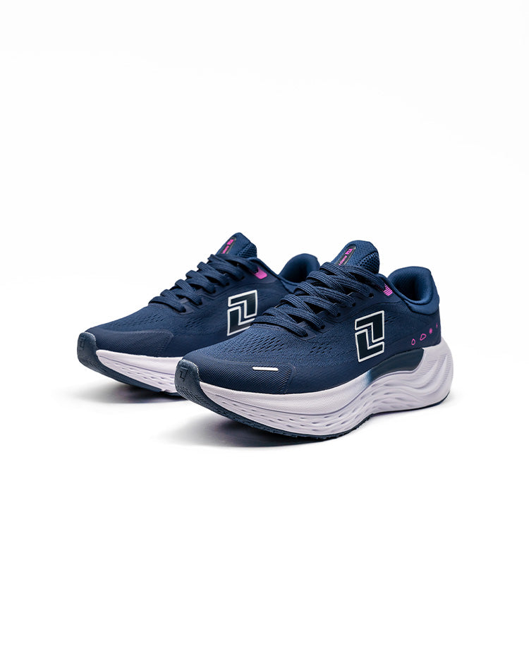 Tenis deportivos RunOff Pulse 1.0 Midnight para mujer.