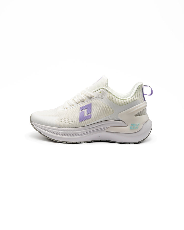 Perfil lateral tenis RunOff Pulse 2.0 Balance mujer livianos.