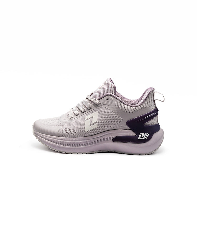 Perfil lateral tenis RunOff Pulse 2.0 Focus mujer livianos.