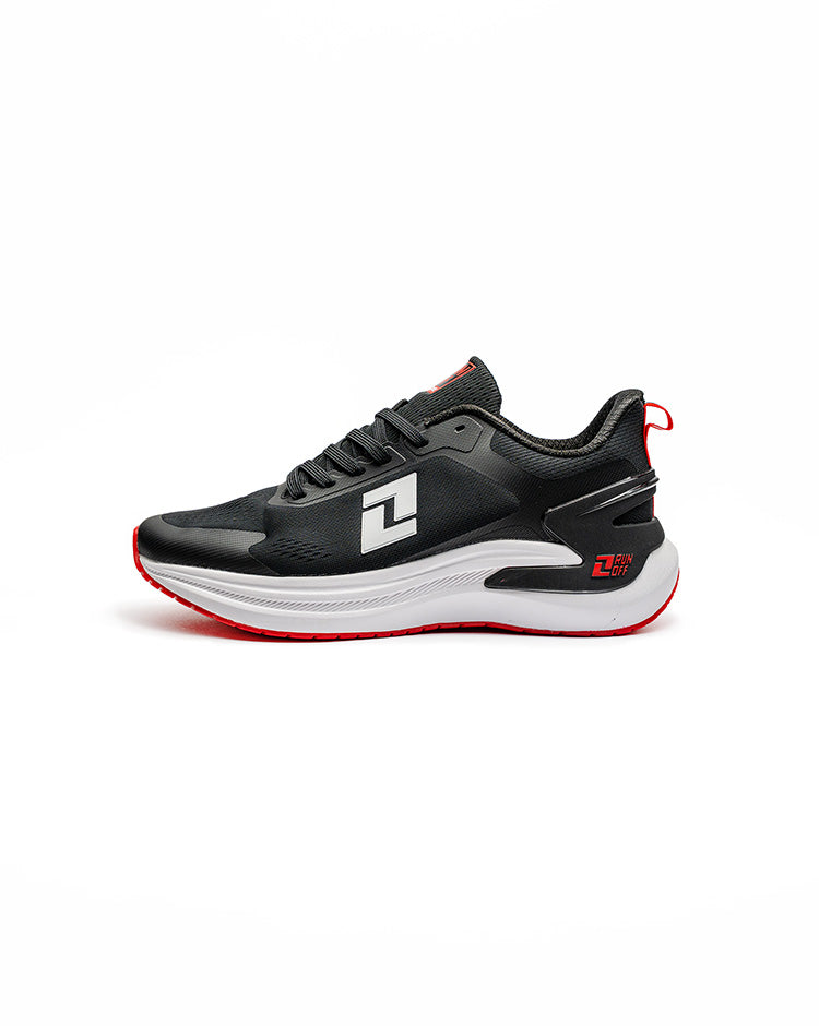 Perfil lateral tenis RunOff Pulse 2.0 Power hombre livianos.